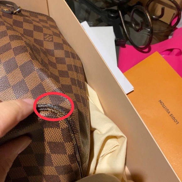 SOLD-Louis Vuitton Neverfull GM Damier Ebene - Picture 8 of 8